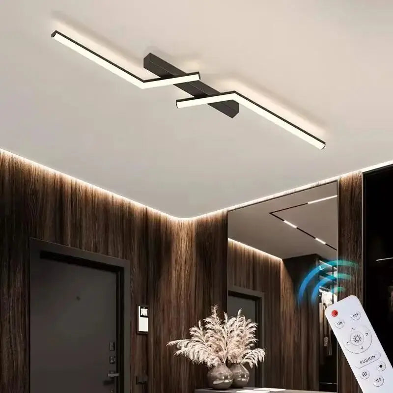 Nowoczesna lampa sufitowa LED dla stylowego oświetlenia