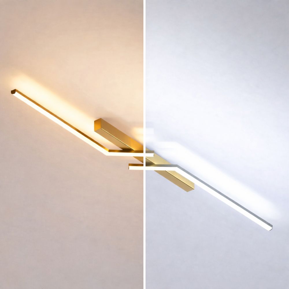 Nowoczesna Lampa Sufitowa LED Liniowa – Smukłe Oświetlenie
