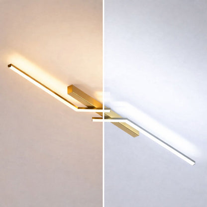 Nowoczesna Lampa Sufitowa LED Liniowa – Smukłe Oświetlenie