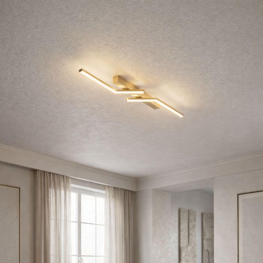 Nowoczesna Lampa Sufitowa LED Liniowa – Smukłe Oświetlenie