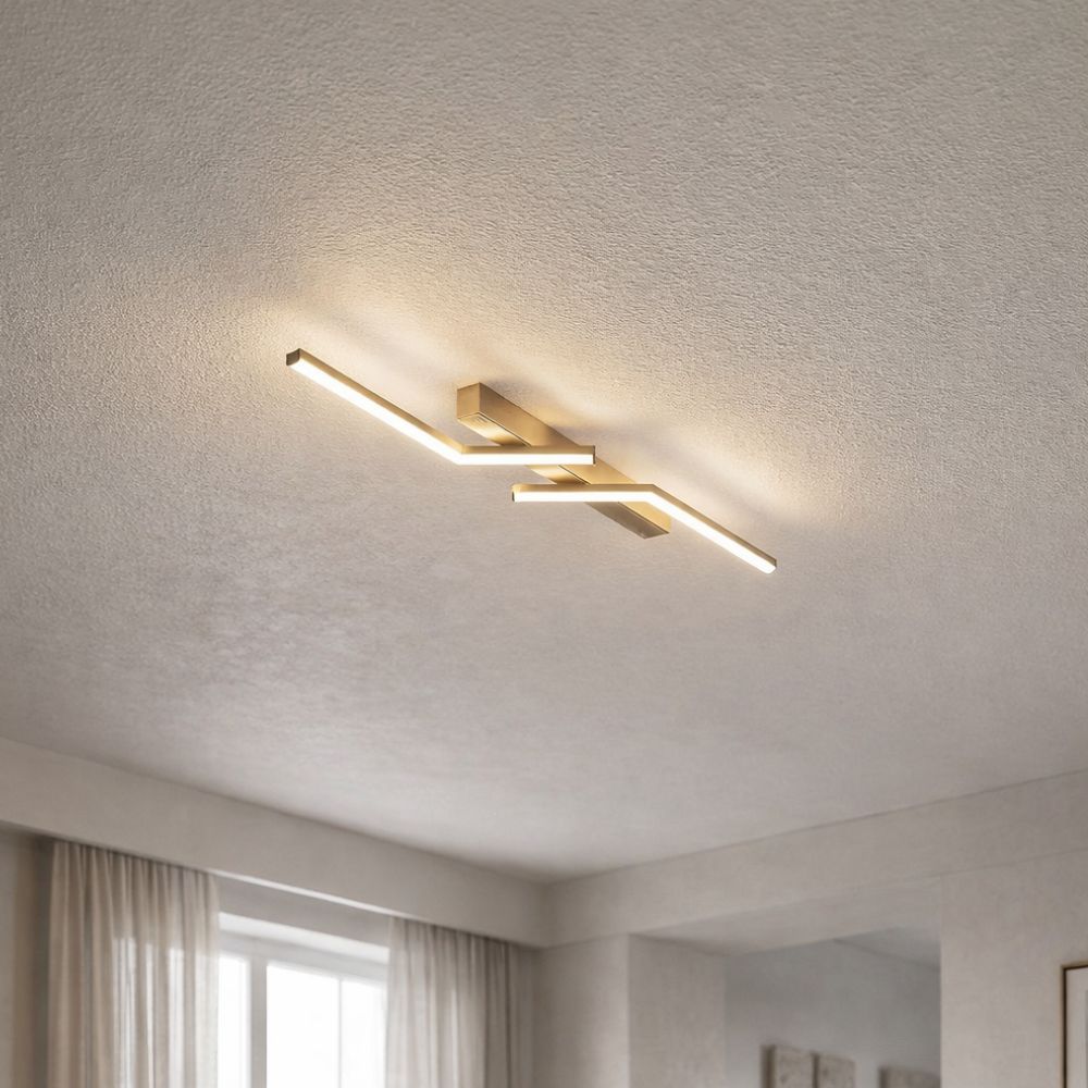 Nowoczesna Lampa Sufitowa LED Liniowa – Smukłe Oświetlenie