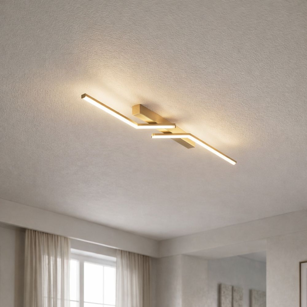 Nowoczesna Lampa Sufitowa LED Liniowa – Smukłe Oświetlenie