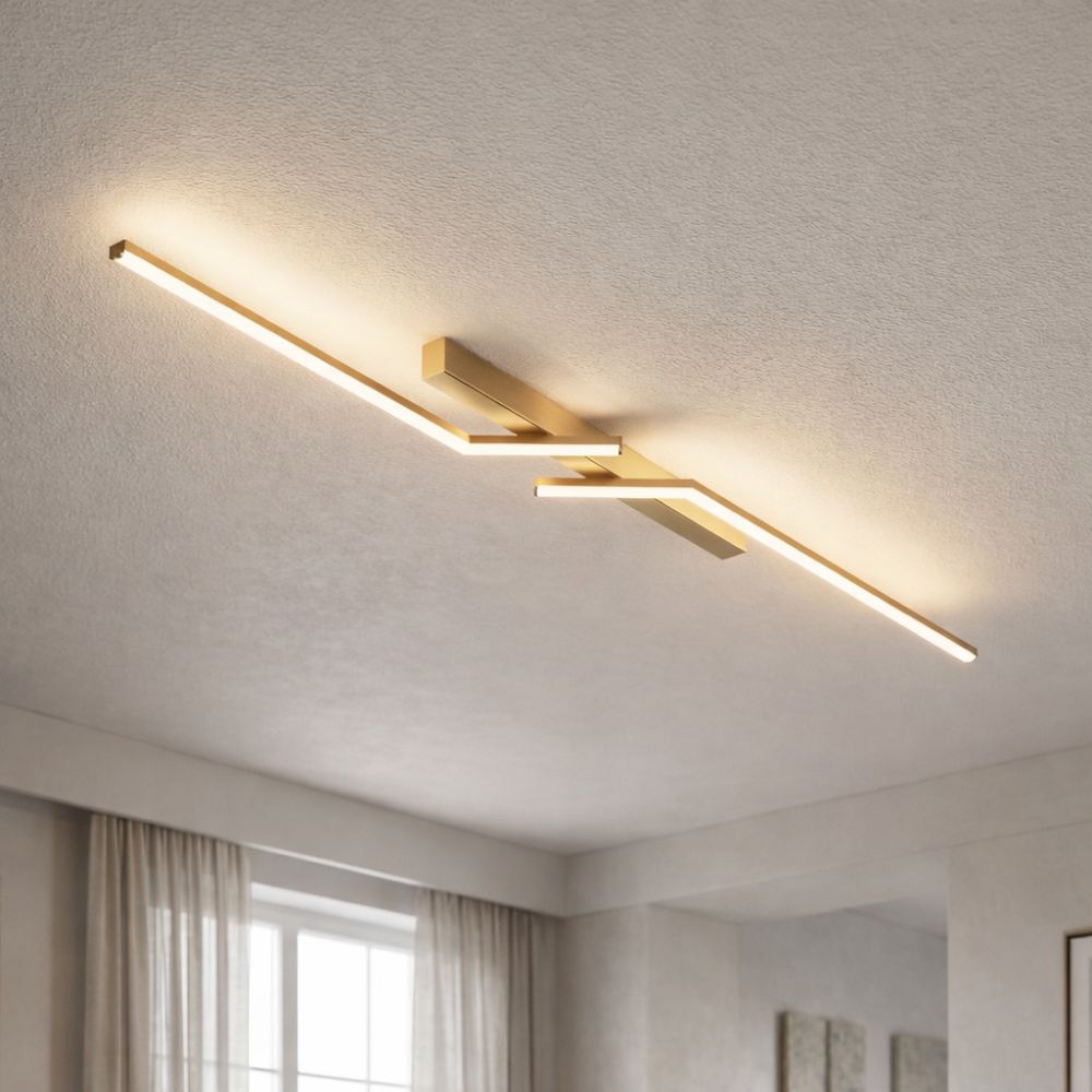 Nowoczesna Lampa Sufitowa LED Liniowa – Smukłe Oświetlenie