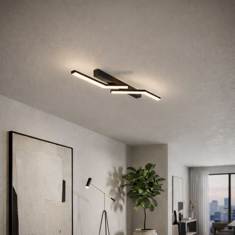 Nowoczesna Lampa Sufitowa LED Liniowa – Smukłe Oświetlenie
