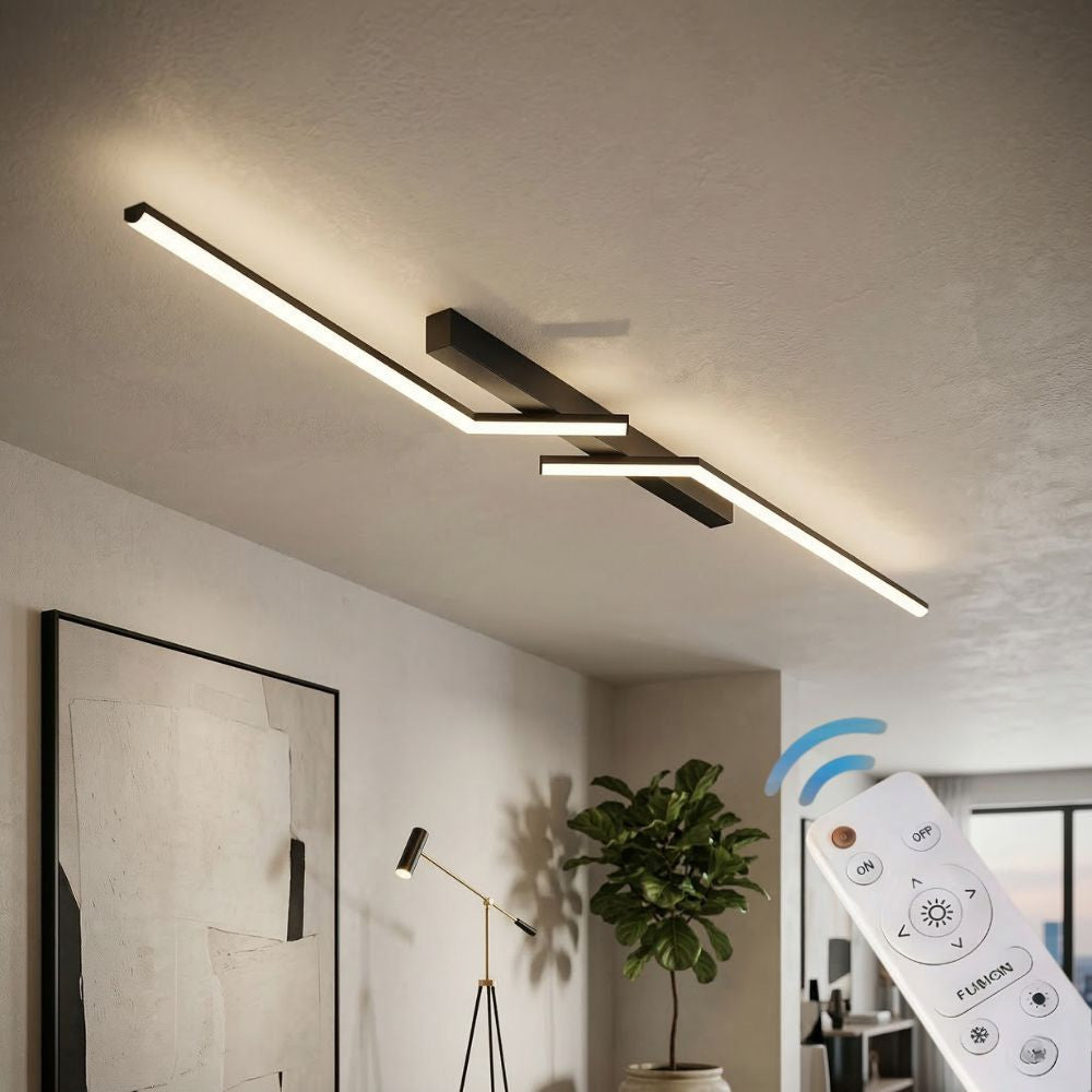 Nowoczesna Lampa Sufitowa LED Liniowa – Smukłe Oświetlenie