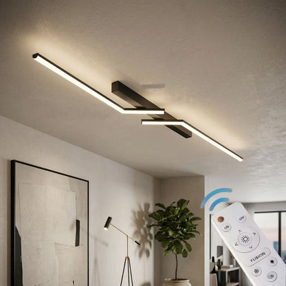 Nowoczesna Lampa Sufitowa LED Liniowa – Smukłe Oświetlenie