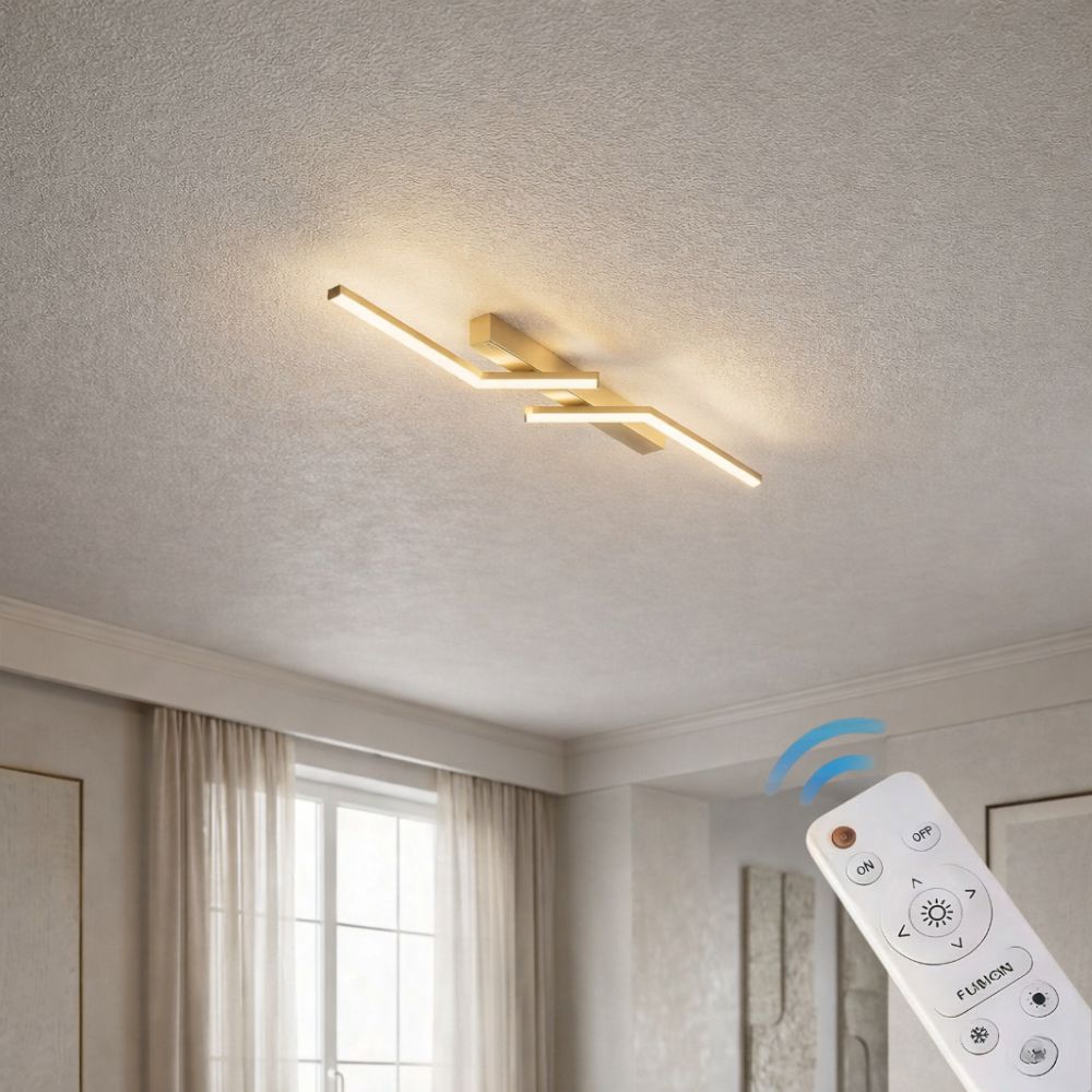 Nowoczesna Lampa Sufitowa LED Liniowa – Smukłe Oświetlenie