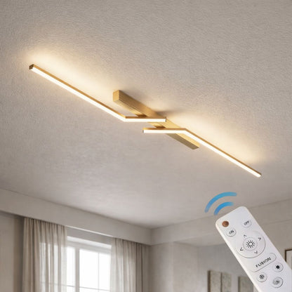 Nowoczesna Lampa Sufitowa LED Liniowa – Smukłe Oświetlenie