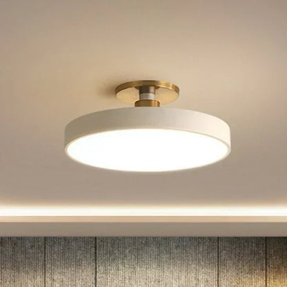 Nowoczesna Lampa Sufitowa LED Okrągła – Skandynawski Styl