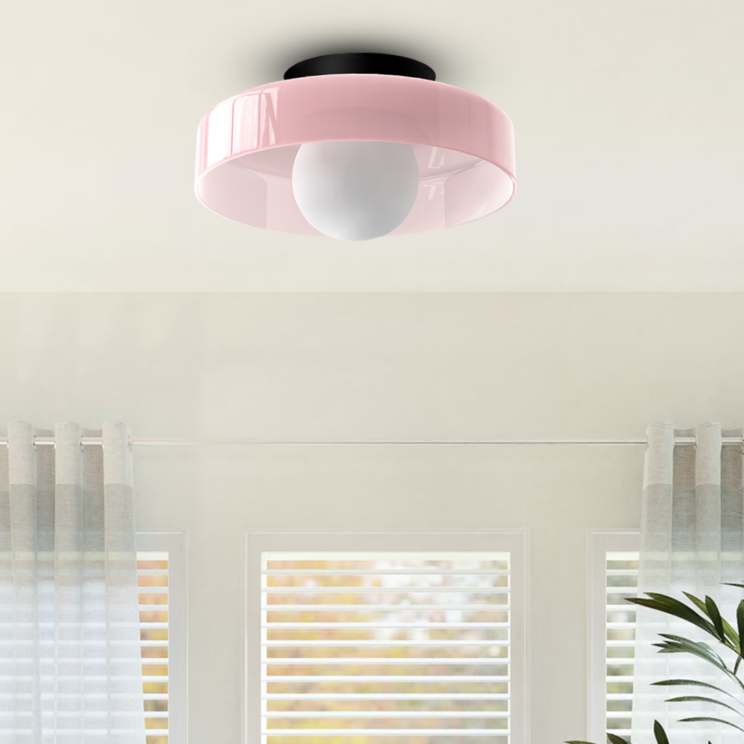 Nowoczesna Lampa Sufitowa LED - Ściemniana, Stylowa do Wnętrz
