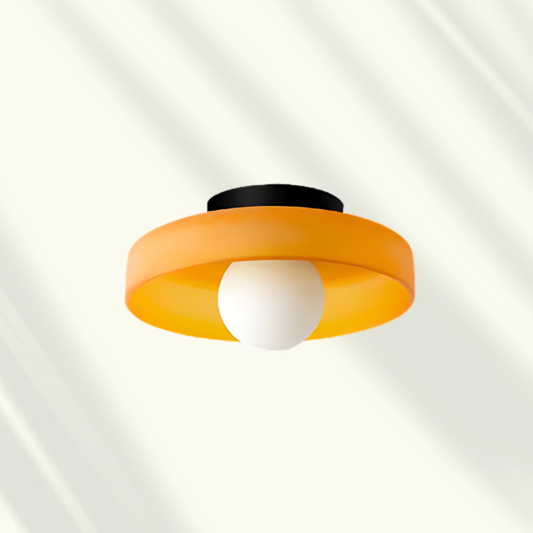 Nowoczesna Lampa Sufitowa LED - Ściemniana, Stylowa do Wnętrz