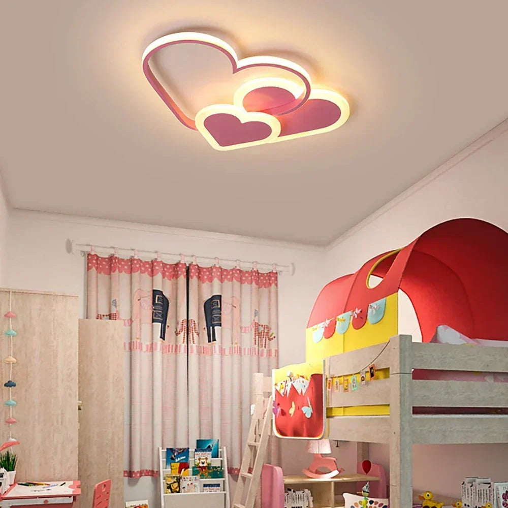 Nowoczesna Lampa Sufitowa LED Serce – Ciepło i Styl dla Domu
