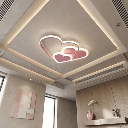 Nowoczesna Lampa Sufitowa LED Serce – Ciepło i Styl dla Domu