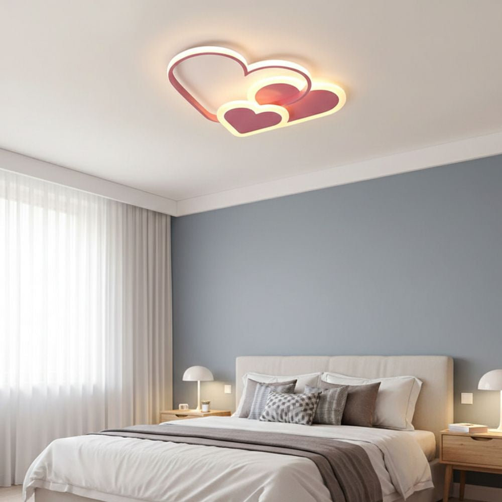 Nowoczesna Lampa Sufitowa LED Serce – Ciepło i Styl dla Domu