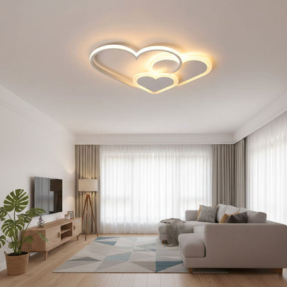 Nowoczesna Lampa Sufitowa LED Serce – Ciepło i Styl dla Domu