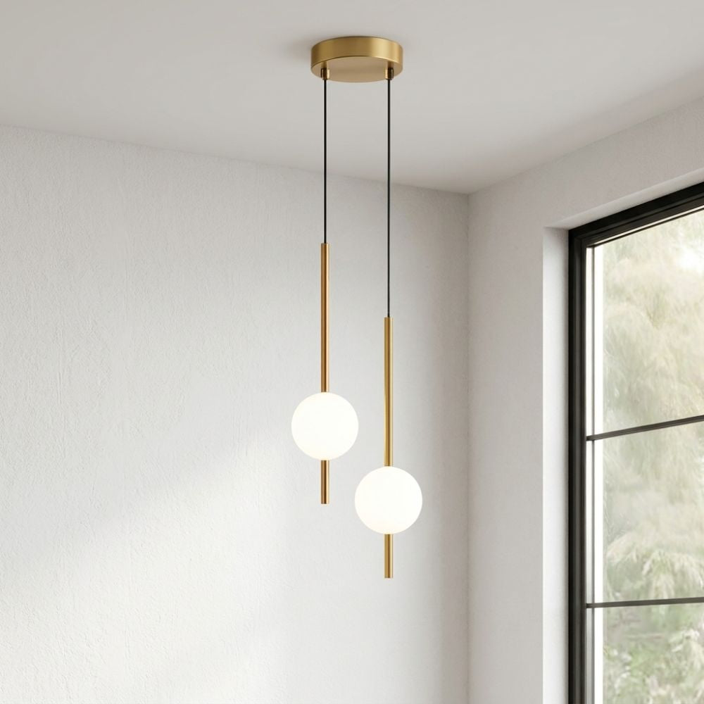 Nowoczesna Lampa Sufitowa LED Skandynawska – Regulowana Długość