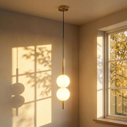 Nowoczesna Lampa Sufitowa LED Skandynawska – Regulowana Długość