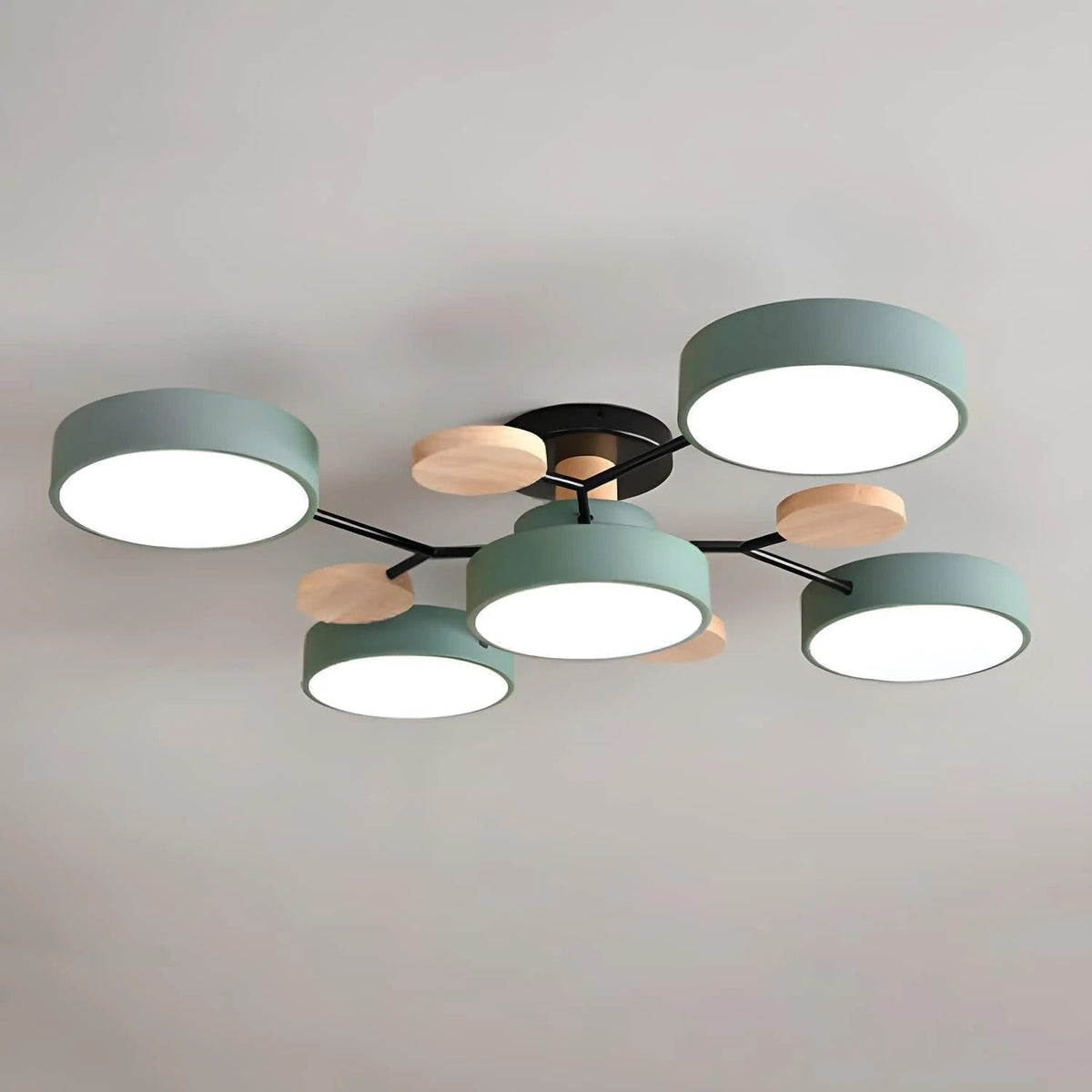 Nowoczesna lampa sufitowa LED typu plafon