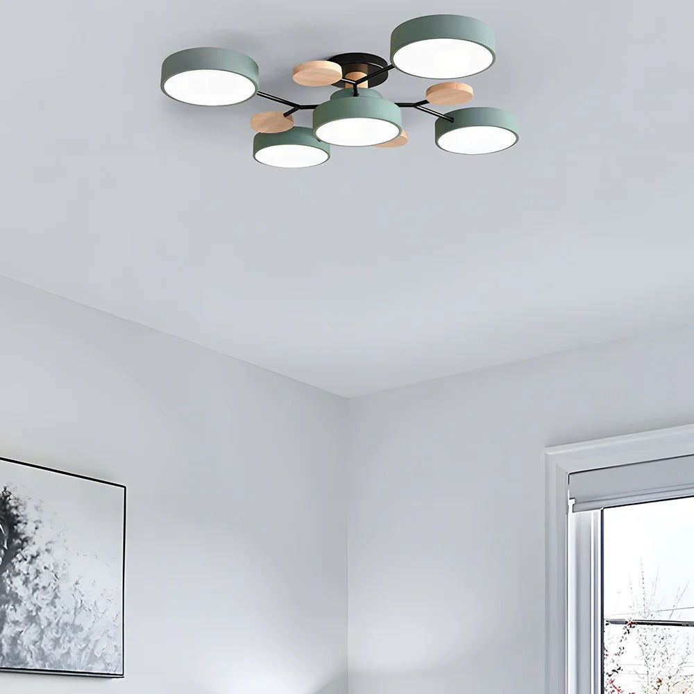 Nowoczesna lampa sufitowa LED typu plafon