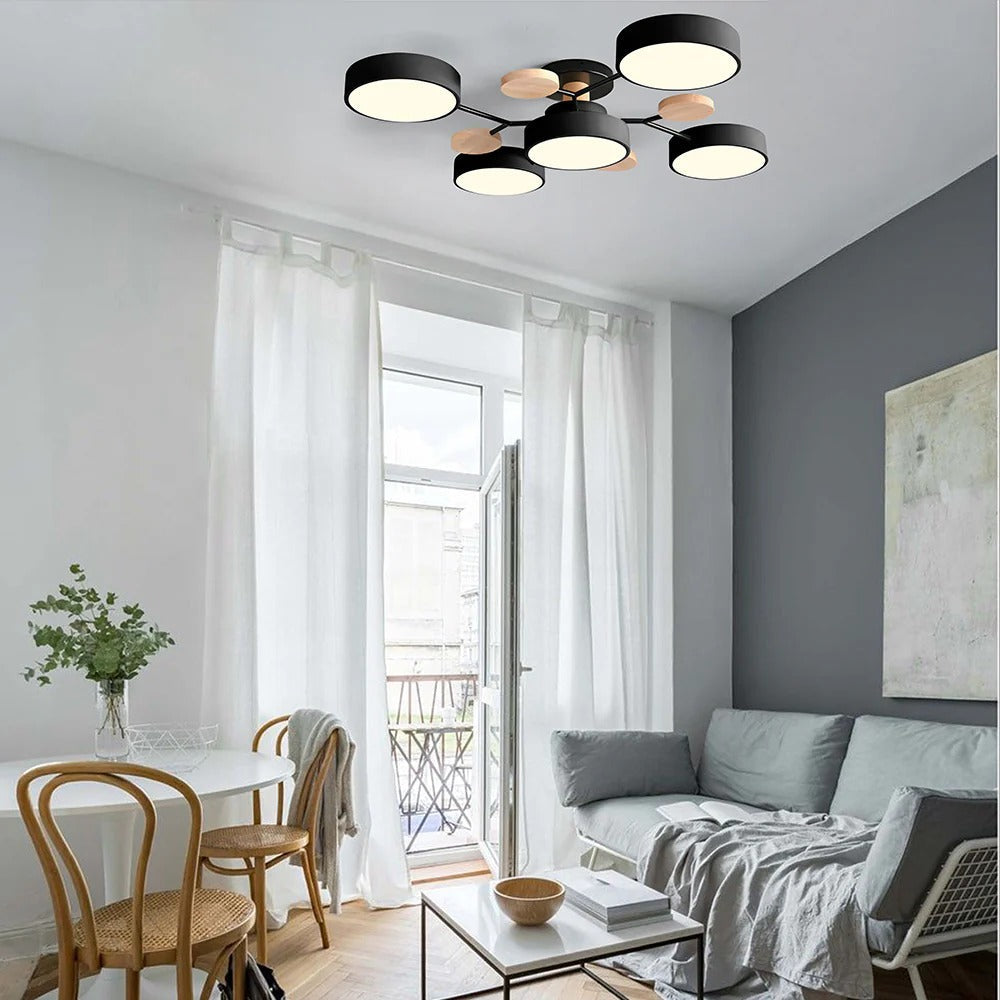 Nowoczesna lampa sufitowa LED typu plafon