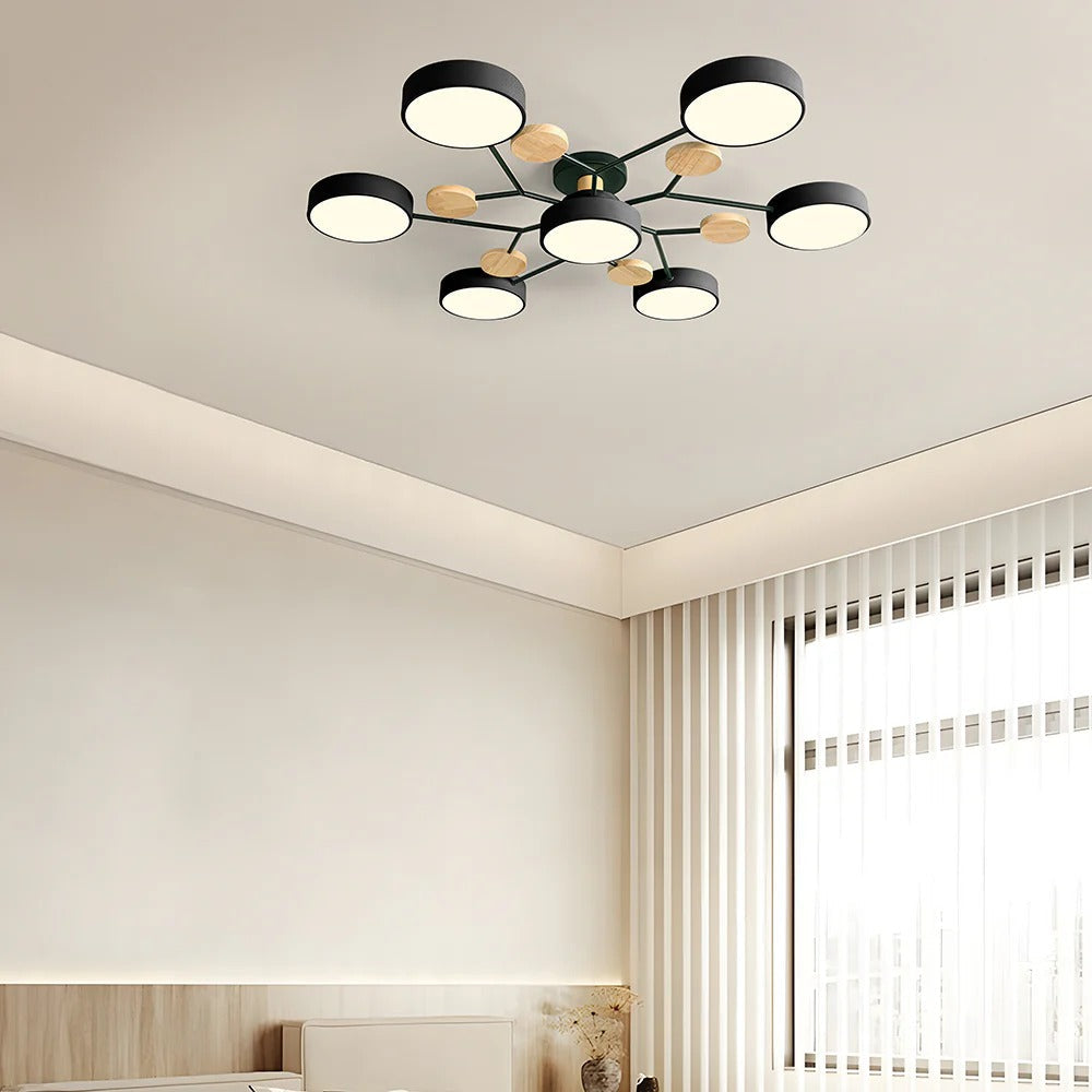 Nowoczesna lampa sufitowa LED typu plafon