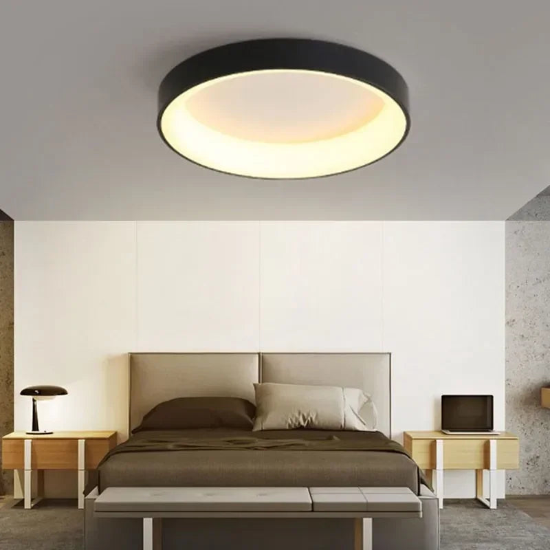 Nowoczesna Lampa Sufitowa LED w Stylu Skandynawskim