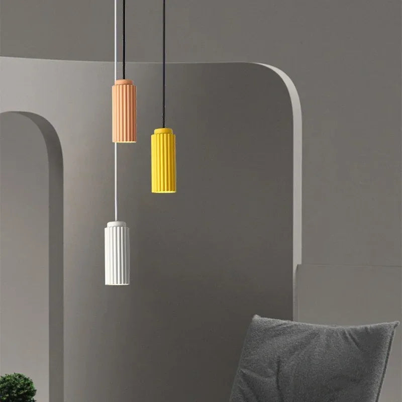 Nowoczesna Lampa Sufitowa LED w Stylu Skandynawskim