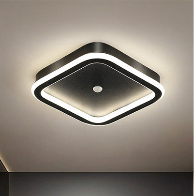 Nowoczesna lampa sufitowa LED z czujnikiem ruchu