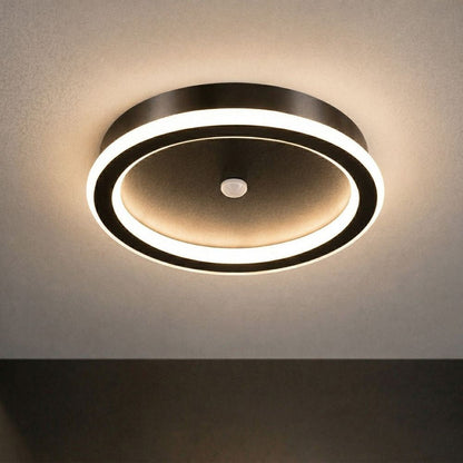 Nowoczesna lampa sufitowa LED z czujnikiem ruchu