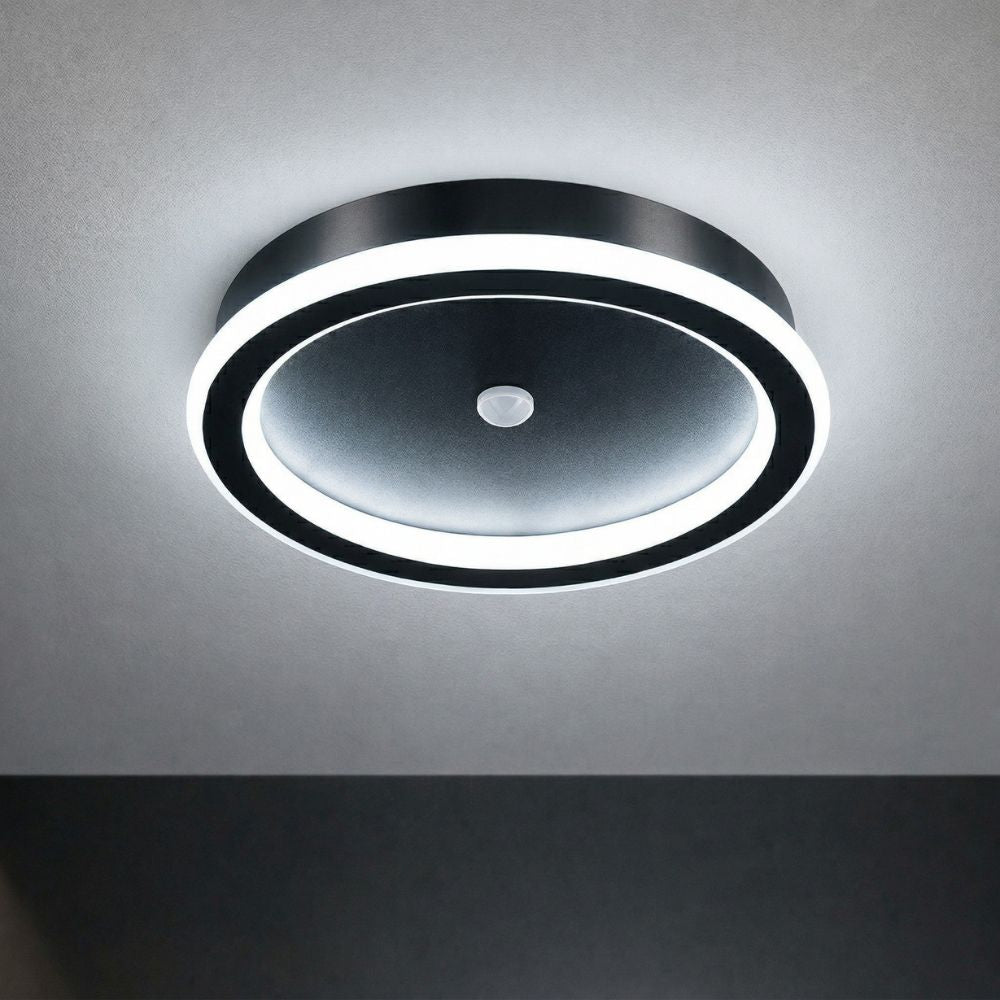 Nowoczesna lampa sufitowa LED z czujnikiem ruchu