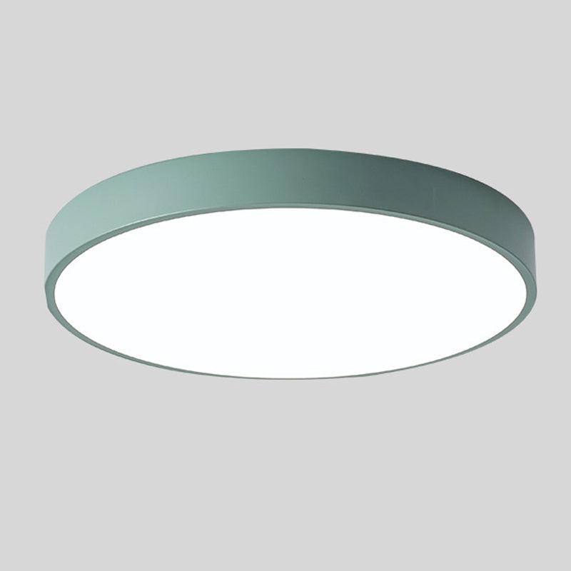 Nowoczesna lampa sufitowa LED z drewna – skandynawski design, montaż płaski