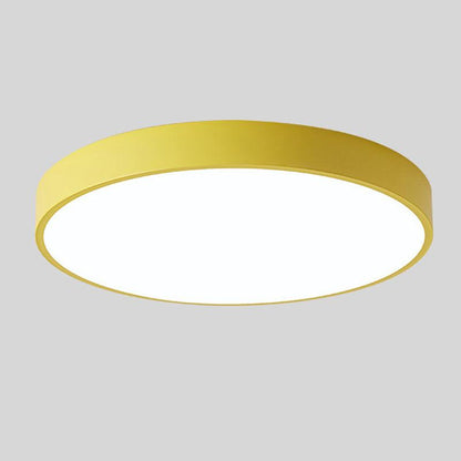 Nowoczesna lampa sufitowa LED z drewna – skandynawski design, montaż płaski