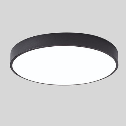 Nowoczesna lampa sufitowa LED z drewna – skandynawski design, montaż płaski