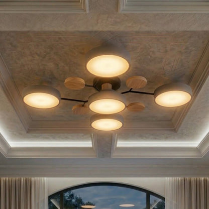 Nowoczesna Lampa Sufitowa LED z Ręcznym Wykończeniem