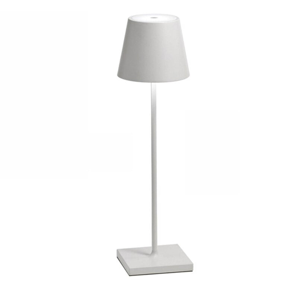 Nowoczesna LED lampka stołowa z dotykowym sterowaniem
