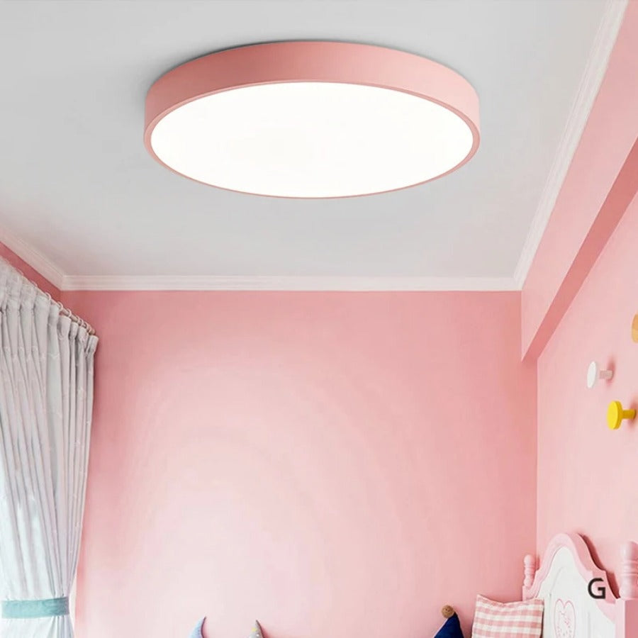 Nowoczesna Okrągła Lampa Sufitowa LED – Do Salonu, Sypialni i Jadalni