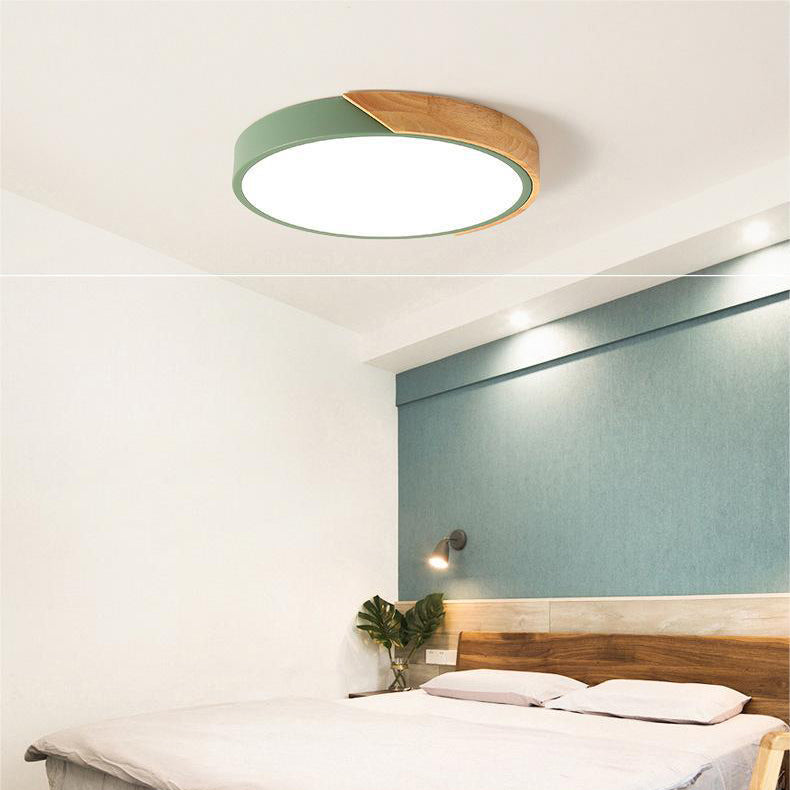 Nowoczesna Okrągła Lampa Sufitowa LED – Do Salonu, Sypialni i Jadalni