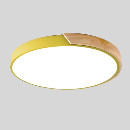 Nowoczesna Okrągła Lampa Sufitowa LED – Do Salonu, Sypialni i Jadalni