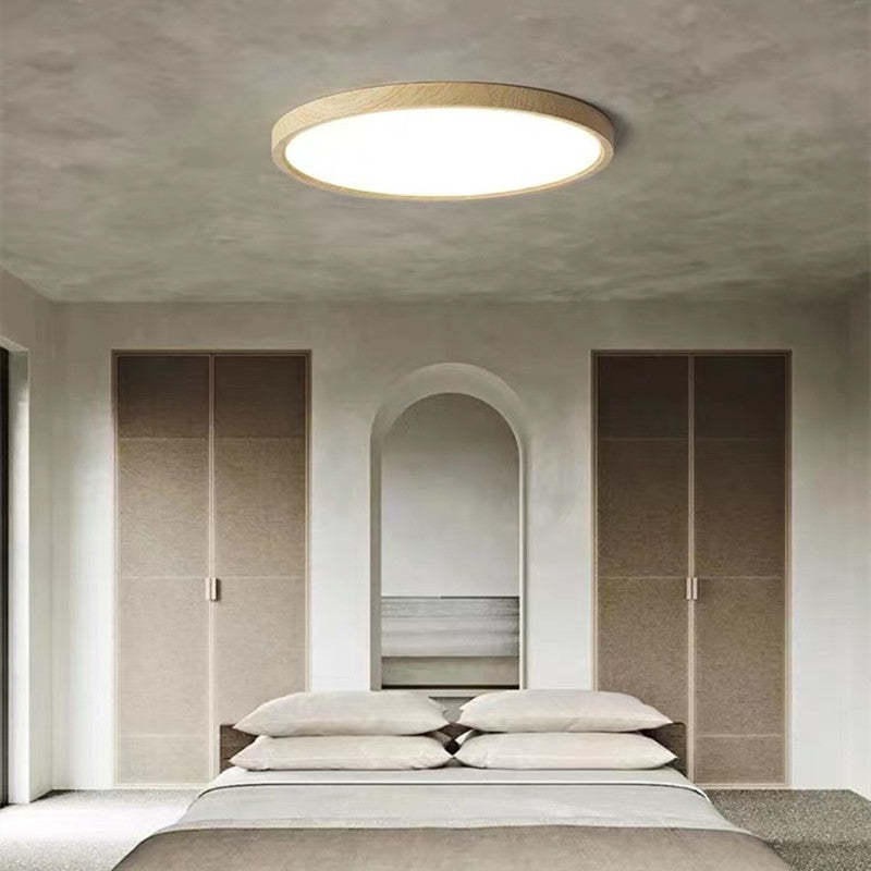 Nowoczesna ściemnialna lampa sufitowa LED z trójkolorowym oświetleniem do salonu i sypialni