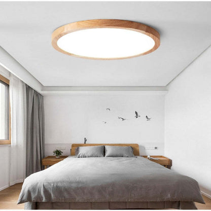 Nowoczesna ściemnialna lampa sufitowa LED z trójkolorowym oświetleniem do salonu i sypialni