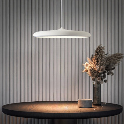 Nowoczesna skandynawska lampa sufitowa LED w kształcie dysku