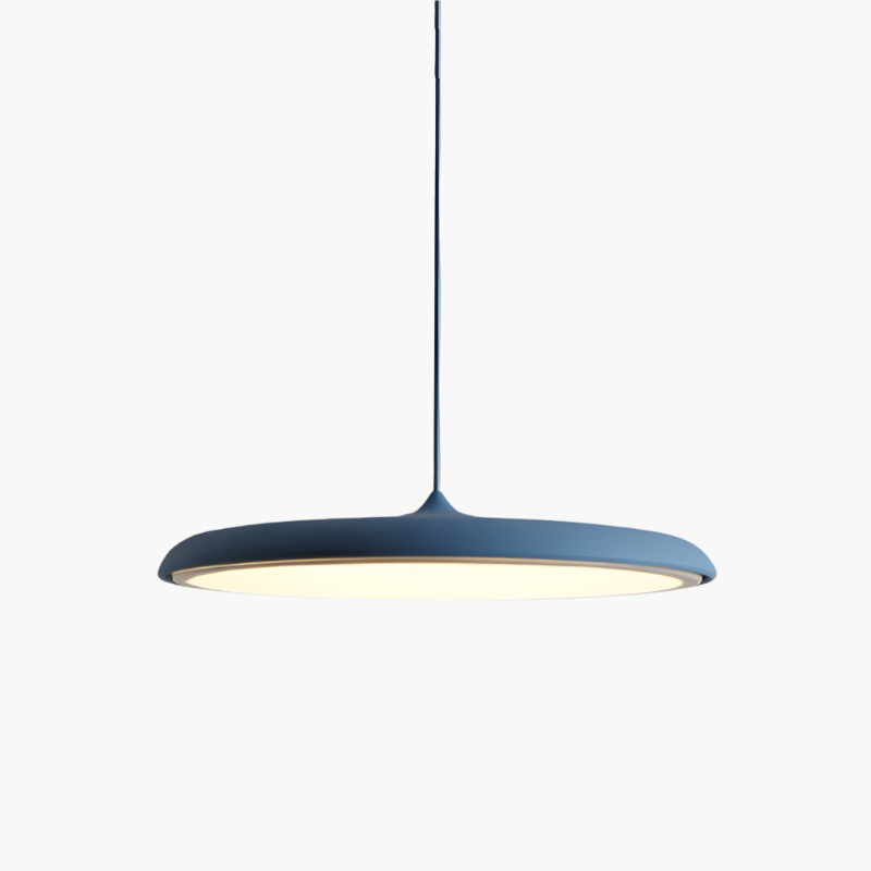 Nowoczesna skandynawska lampa sufitowa LED w kształcie dysku