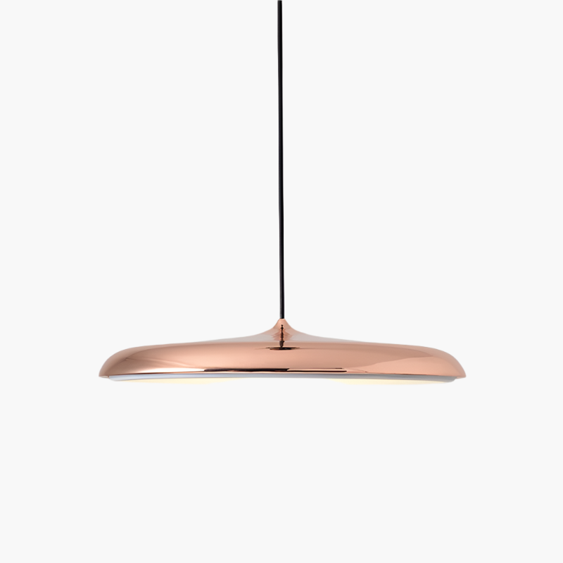 Nowoczesna skandynawska lampa sufitowa LED w kształcie dysku