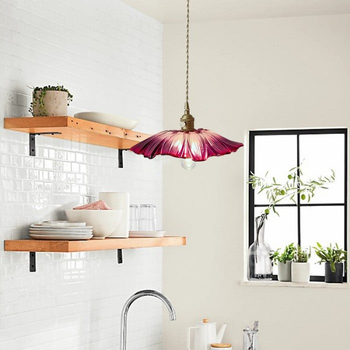 Nowoczesne lampy sufitowe w kwiatowe wzory – regulowane lampy wiszące do salonu