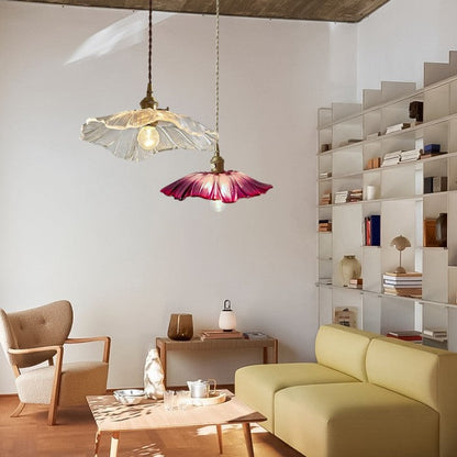 Nowoczesne lampy sufitowe w kwiatowe wzory – regulowane lampy wiszące do salonu