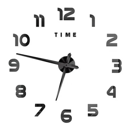 Nowoczesny Kwarcowy Zegar Ścienny 40 cm - Akrylowy Design