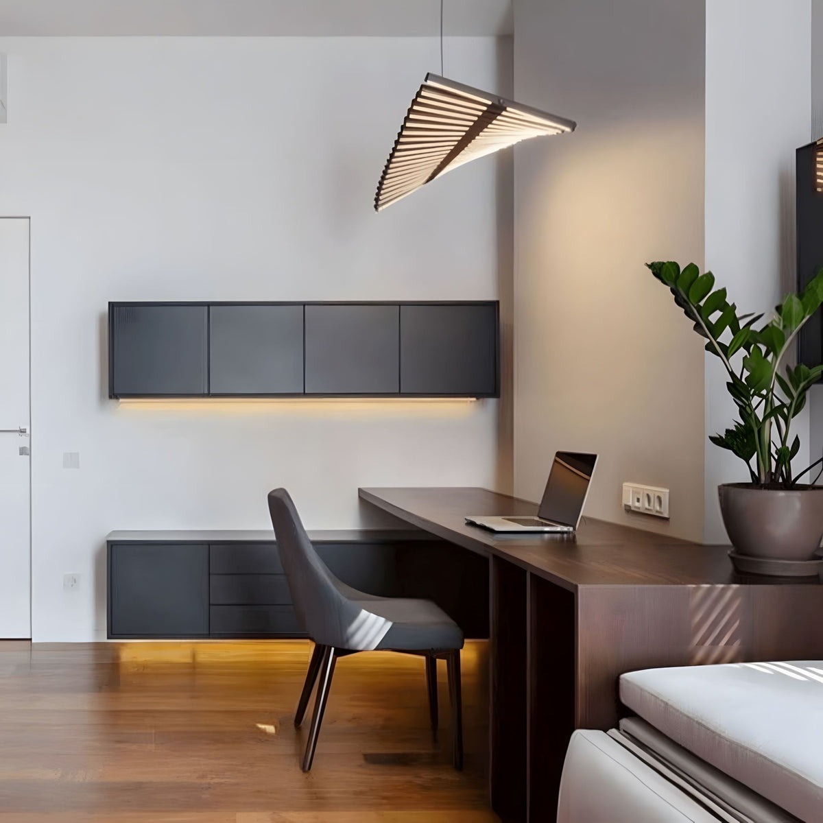Nowoczesny Żyrandol LED DNA - Lampa Sufitowa