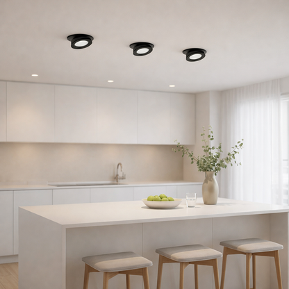 Obrotowa Lampa Sufitowa LED Wpuszczana 360°