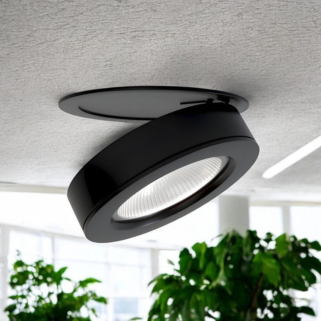 Obrotowa Lampa Sufitowa LED Wpuszczana 360°