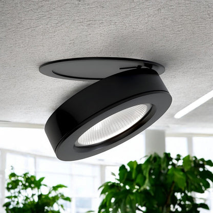 Obrotowa Lampa Sufitowa LED Wpuszczana 360°